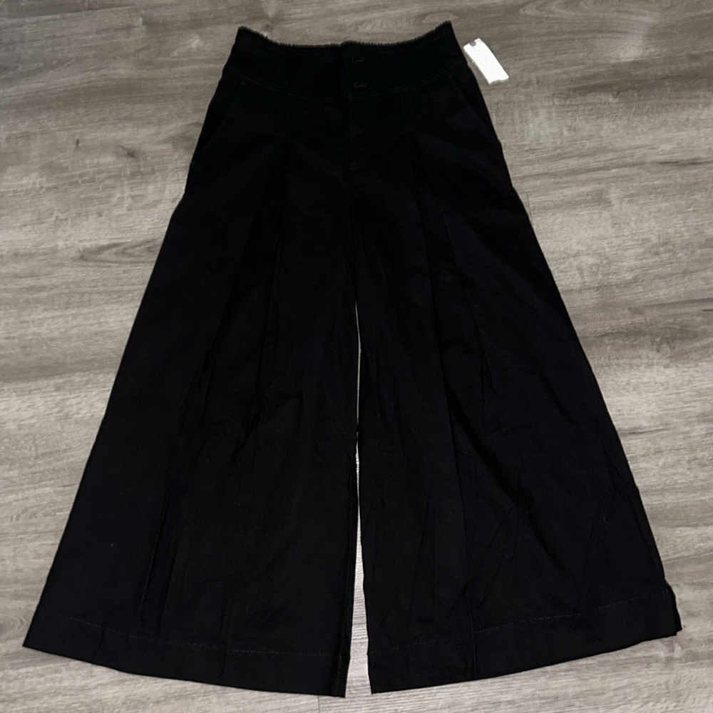 Maeve A-Line Yoke Culotte Pants - Picture 6 of 10